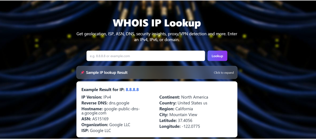 whois ip