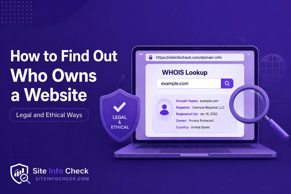 How to Find Out Who Owns a Website